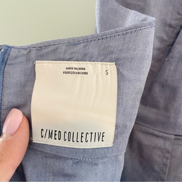 C/Meo Collective Conquer Shirting Romper Blue Small - Picture 13 of 13